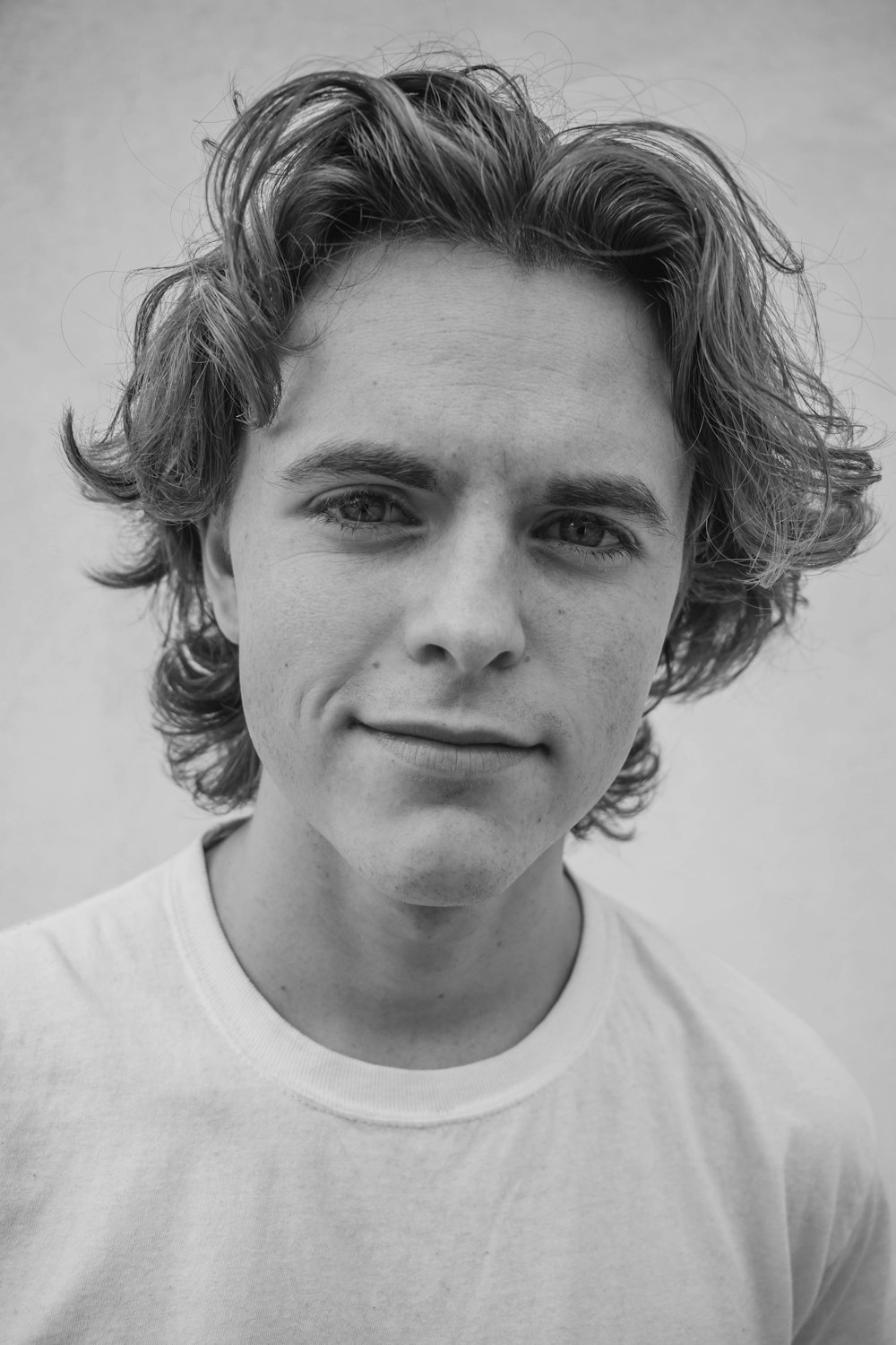 Black-and-white character study