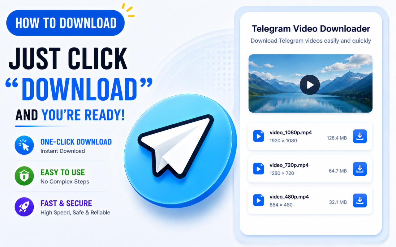 Telegram Video Downloader extension interface for Telegram Web media downloads